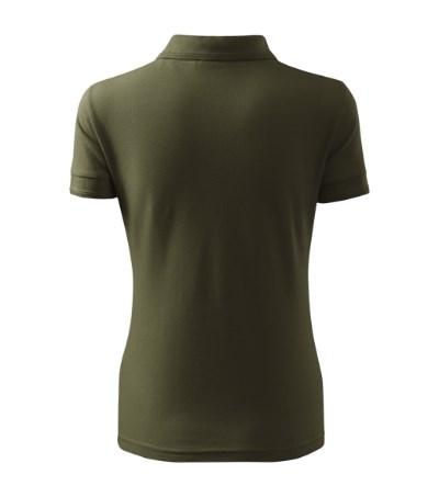 Polohemd Damen Pique Polo military
