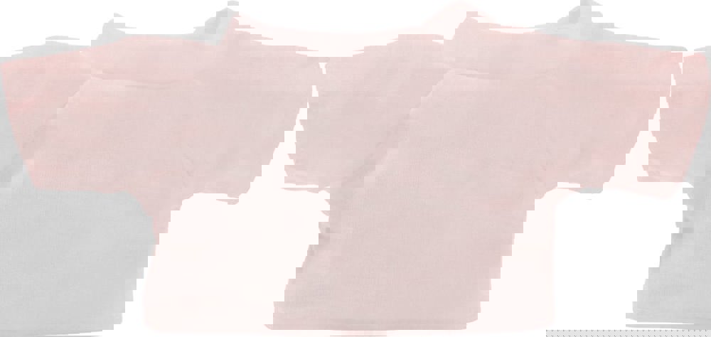 Mini-T-Shirt, blau, M - Pastellrosa