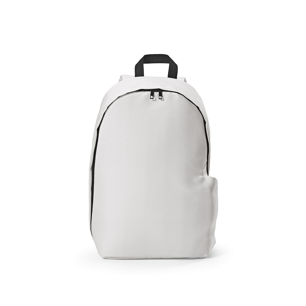 Sac à dos Tallinn 23L rPET ripstop. Poche ordinateur 17" - Blanc