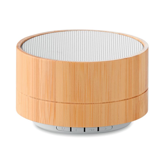 SOUND BAMBOO - Runder wireless Lautsprecher