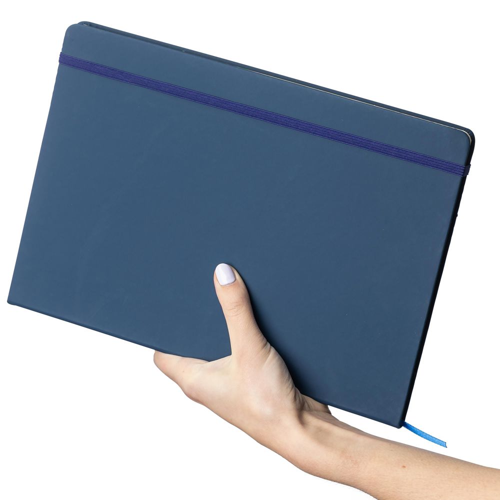 Notizbuch A4 Azure