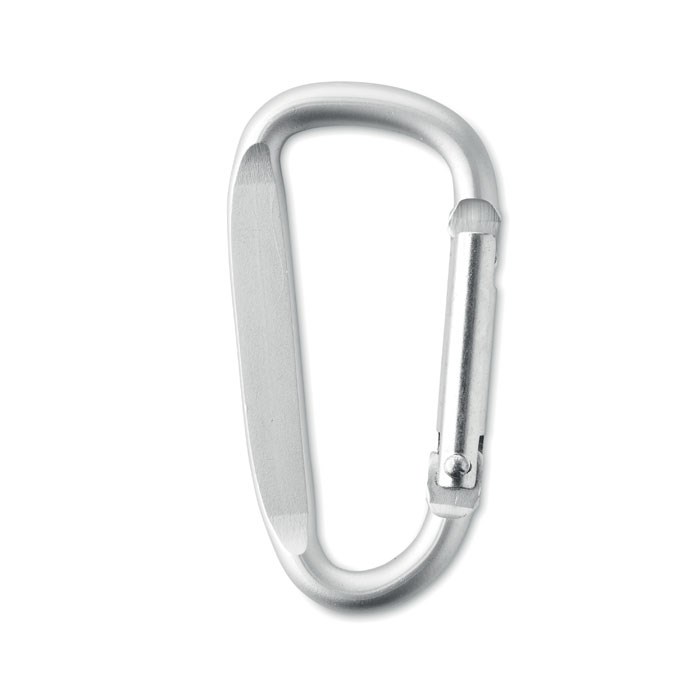 GANCHO - Karabinerhaken Aluminium - mattsilber