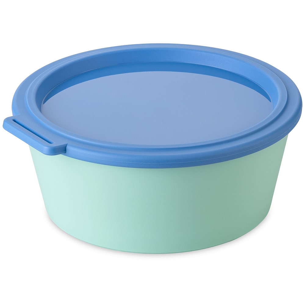 KOZIOL NORA BOX 1,3l Schale 1,3l mit Deckel - sweet green/strong blue