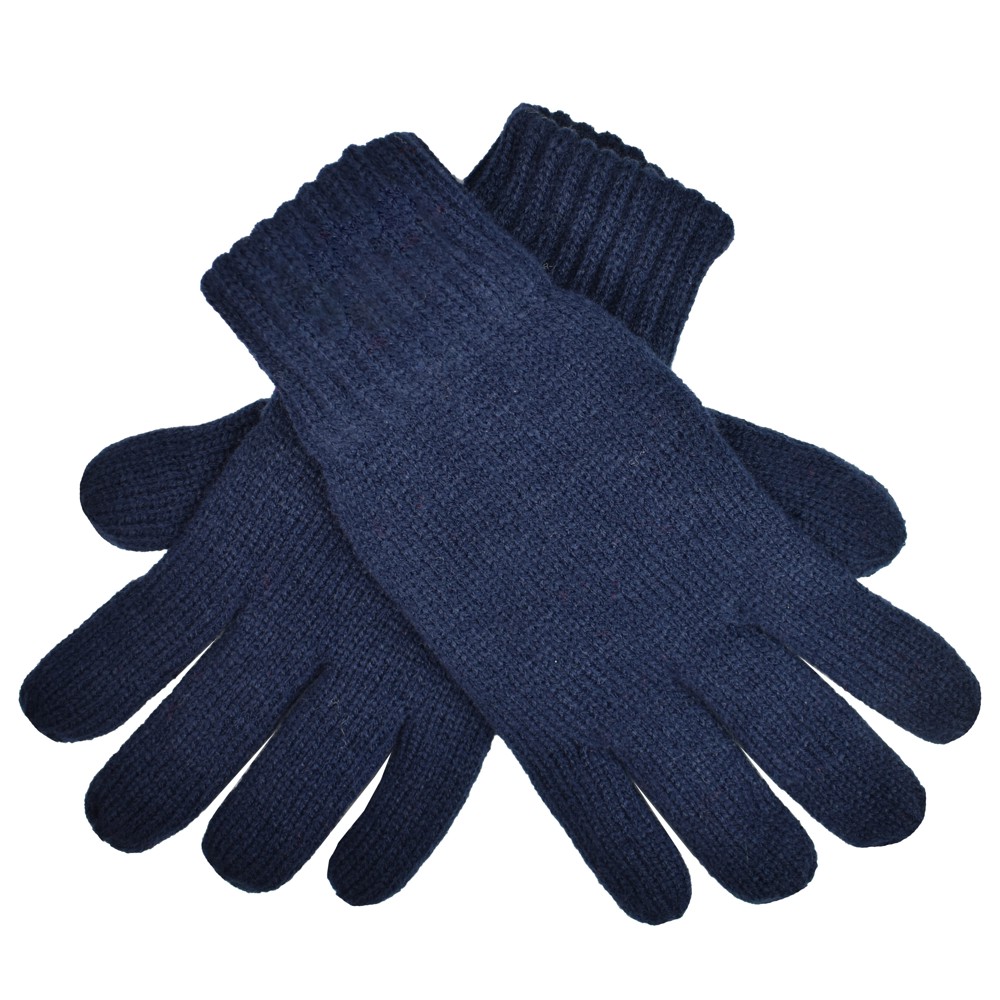 Gestrickte Thinsulate Handschuhe - Navy (PMS 533c) / Navy