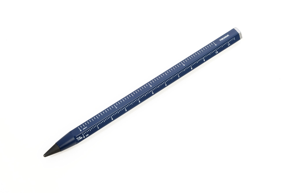 TROIKA Multitasking-Bleistift CONSTRUCTION ENDLESS - dunkelblau