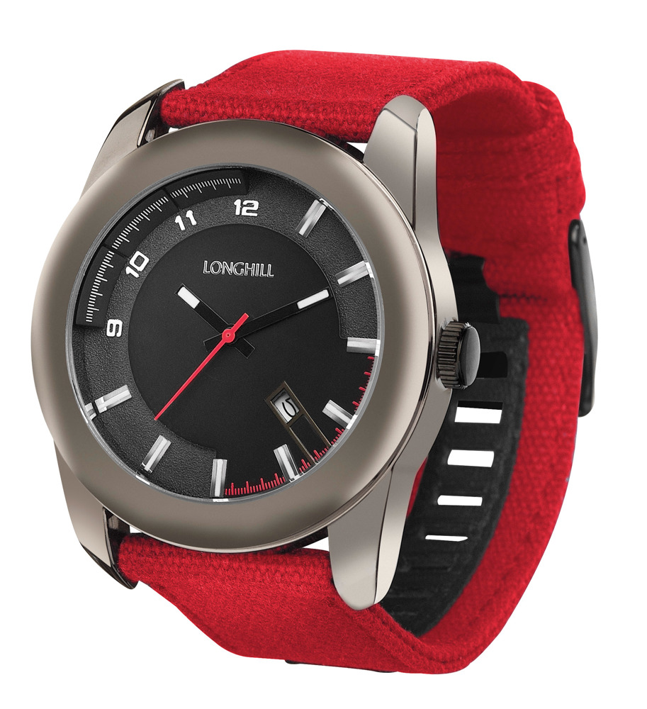 Metalluhr VIGGO - rot