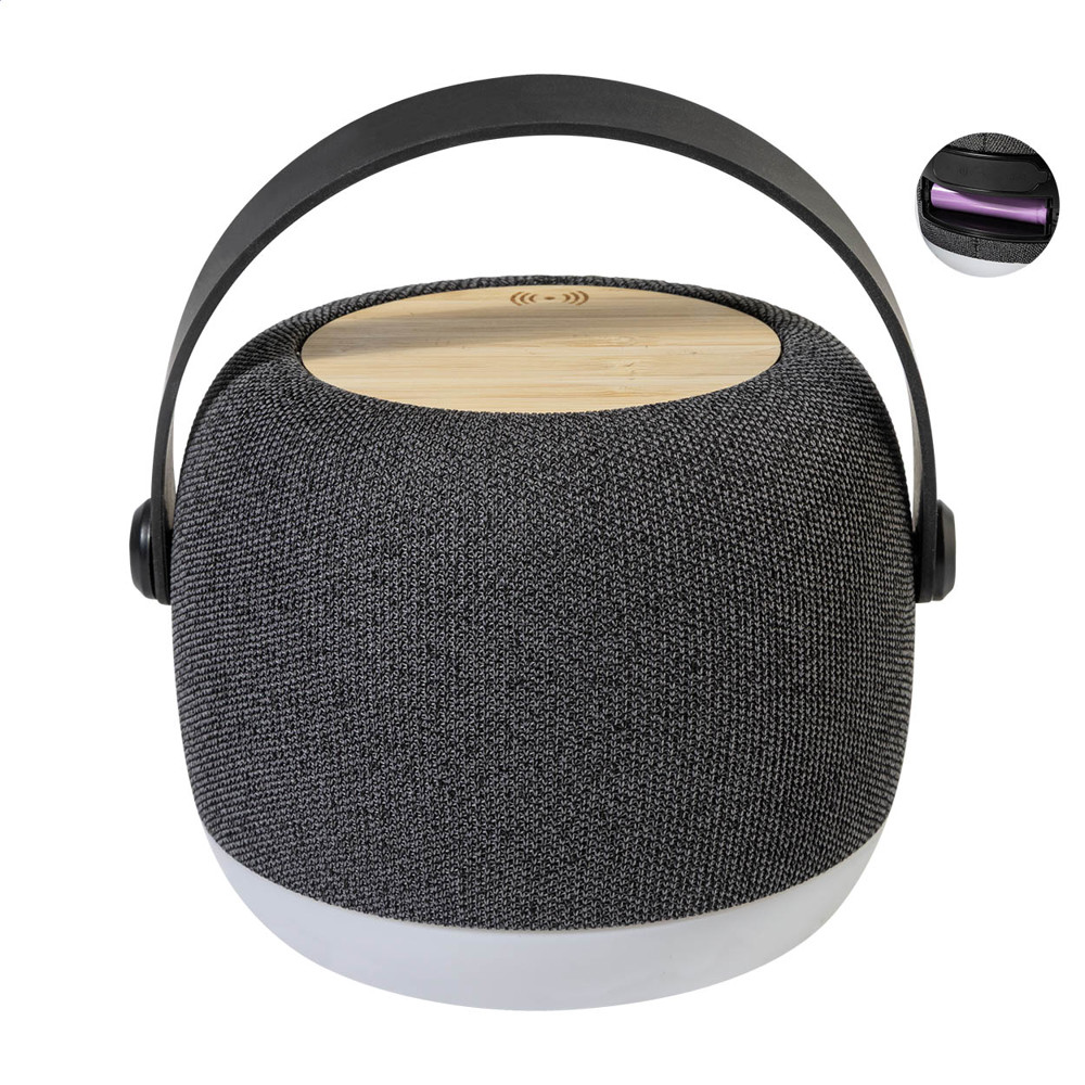 Luzfi - Wireless-Charger und Lautsprecher