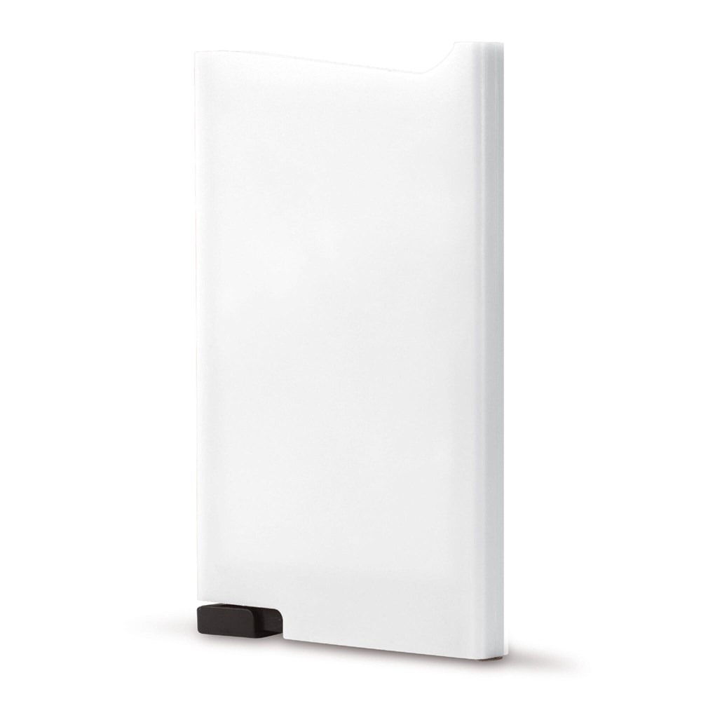 RFID Anti Skimming Kunststoff-Kartenhalter - Weiss