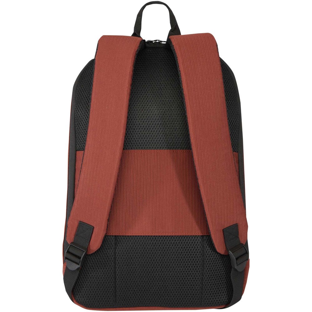 Luma 15" GRS Laptop-Rucksack aus recyceltem Material mit Diebstahlschutz 10L