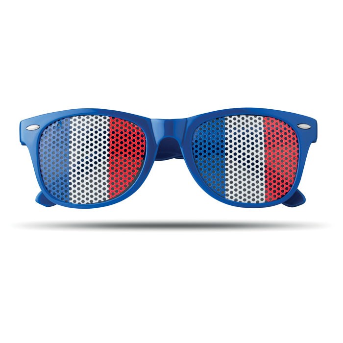 FLAG FUN - Fan Sonnenbrille - Königsblau
