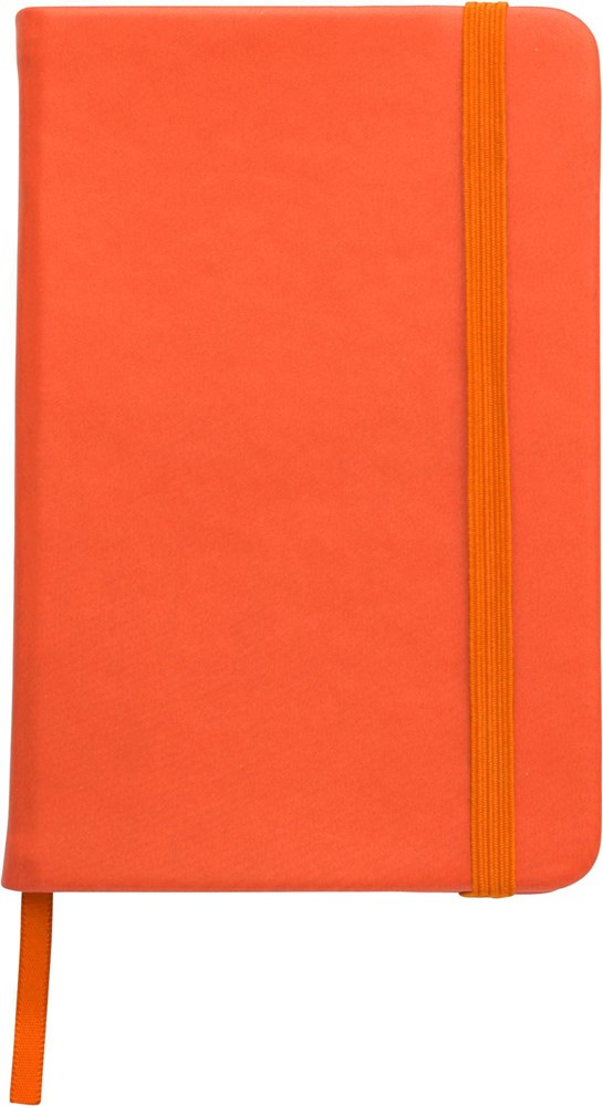 Notizbuch aus PU Dita - orange