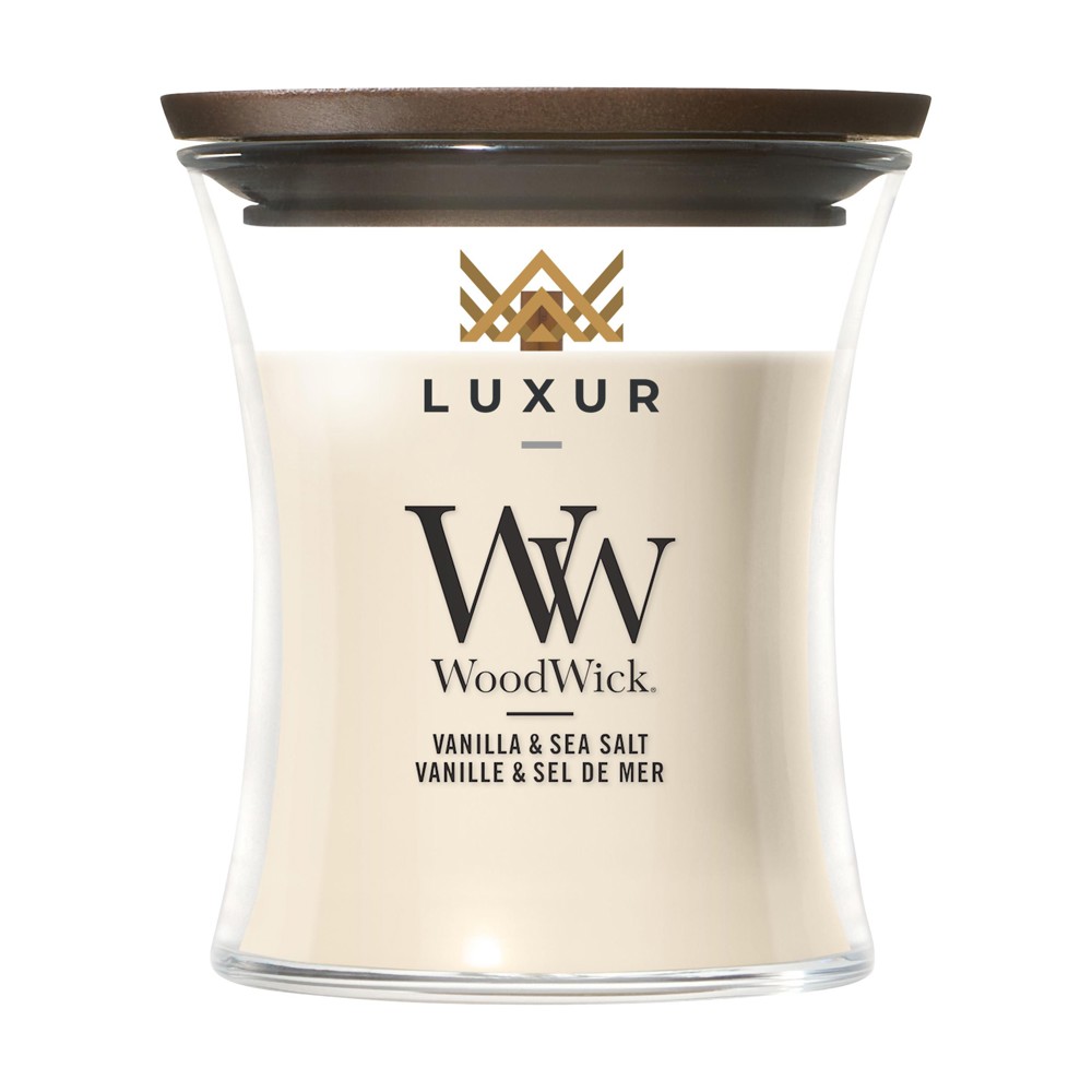 WoodWick Vanilla & Sea Salt Mini Candle Duftkerze