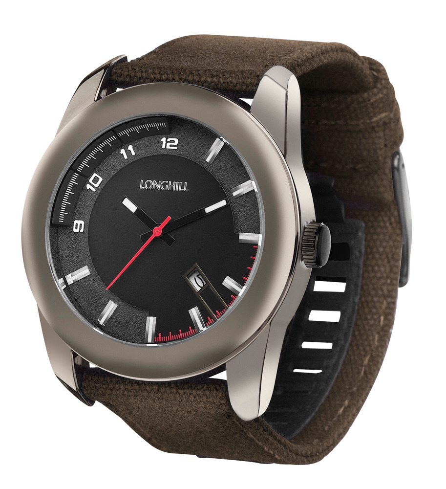 Metalluhr VIGGO - braun