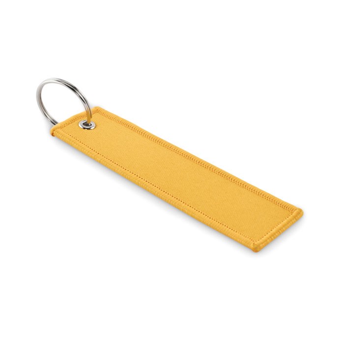 TAKEOFF - Schlüsselring Polyester Tag - Gelb