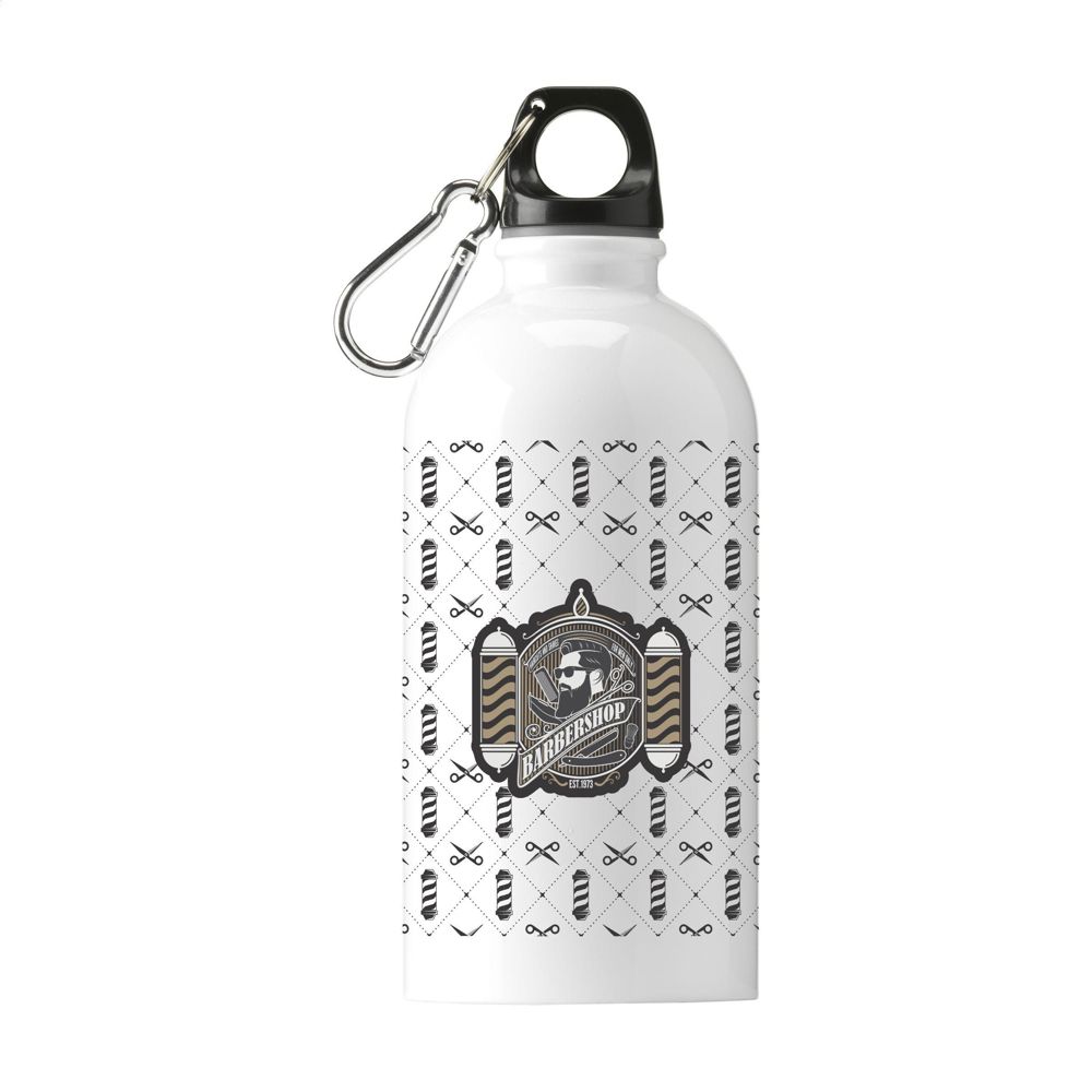 SteelSport RCS Recycled Steel Bottle 500 ml - weiß