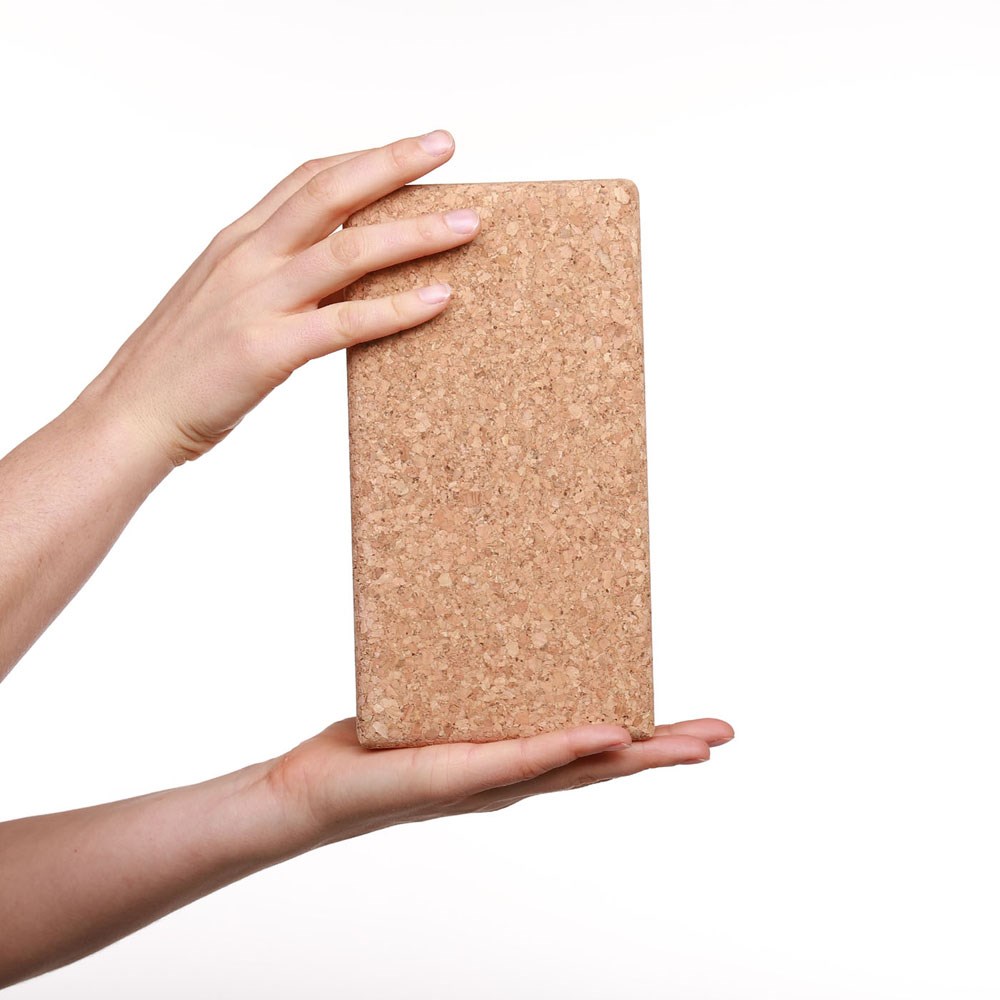 Yogablock aus Kork, 22,7x12x7,5cm, "Made in Europe"