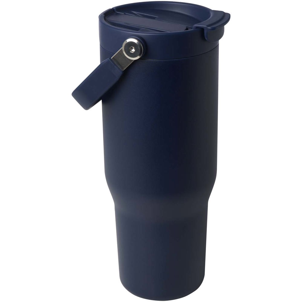 Bronx 900 ml RCS-zertifizierter Kupfer-Vakuum Isolierbecher aus Edelstahl mit Doppelfunktionsdeckel - navy