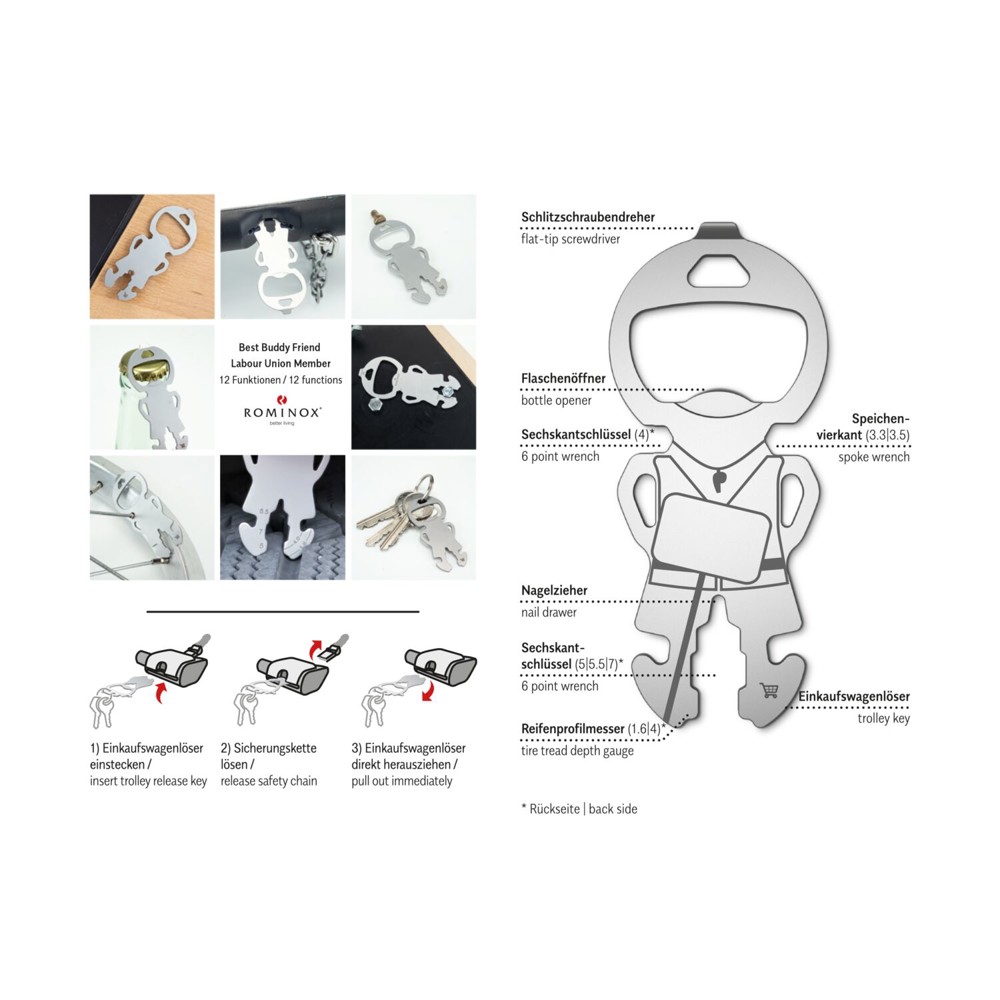 ROMINOX® Best Buddy Friend // Labour Union member