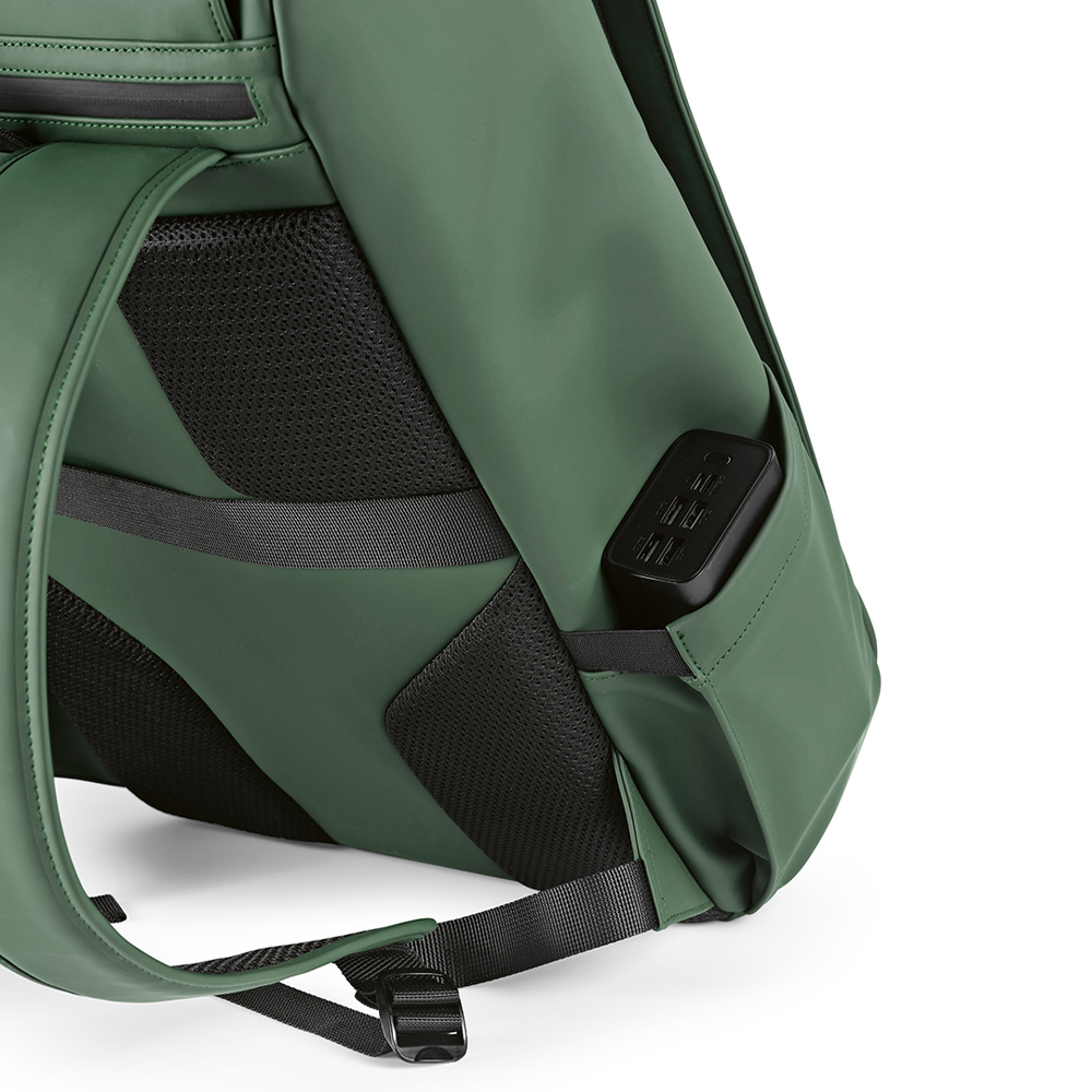 Sac à dos Lisbon 20L rPU Poche ordinateur 15,6" - Vert