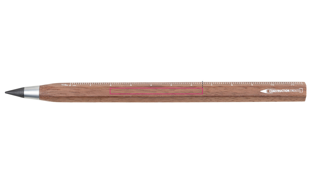TROIKA Multitasking-Bleistift CONSTRUCTION ENDLESS WALNUT