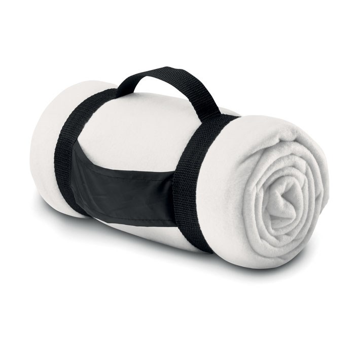 STAVENGER - Fleece-Decke - Weiß