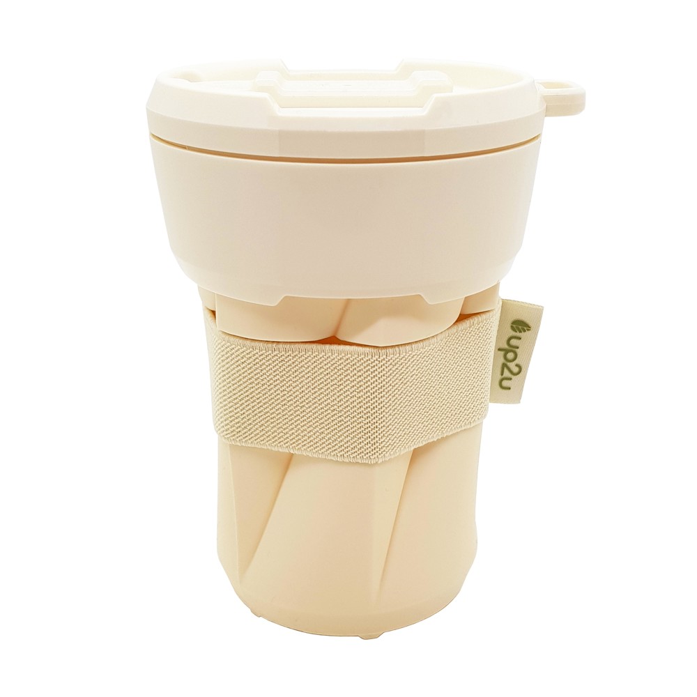 Kaffeebecher "up2u", 0,35 l - creme