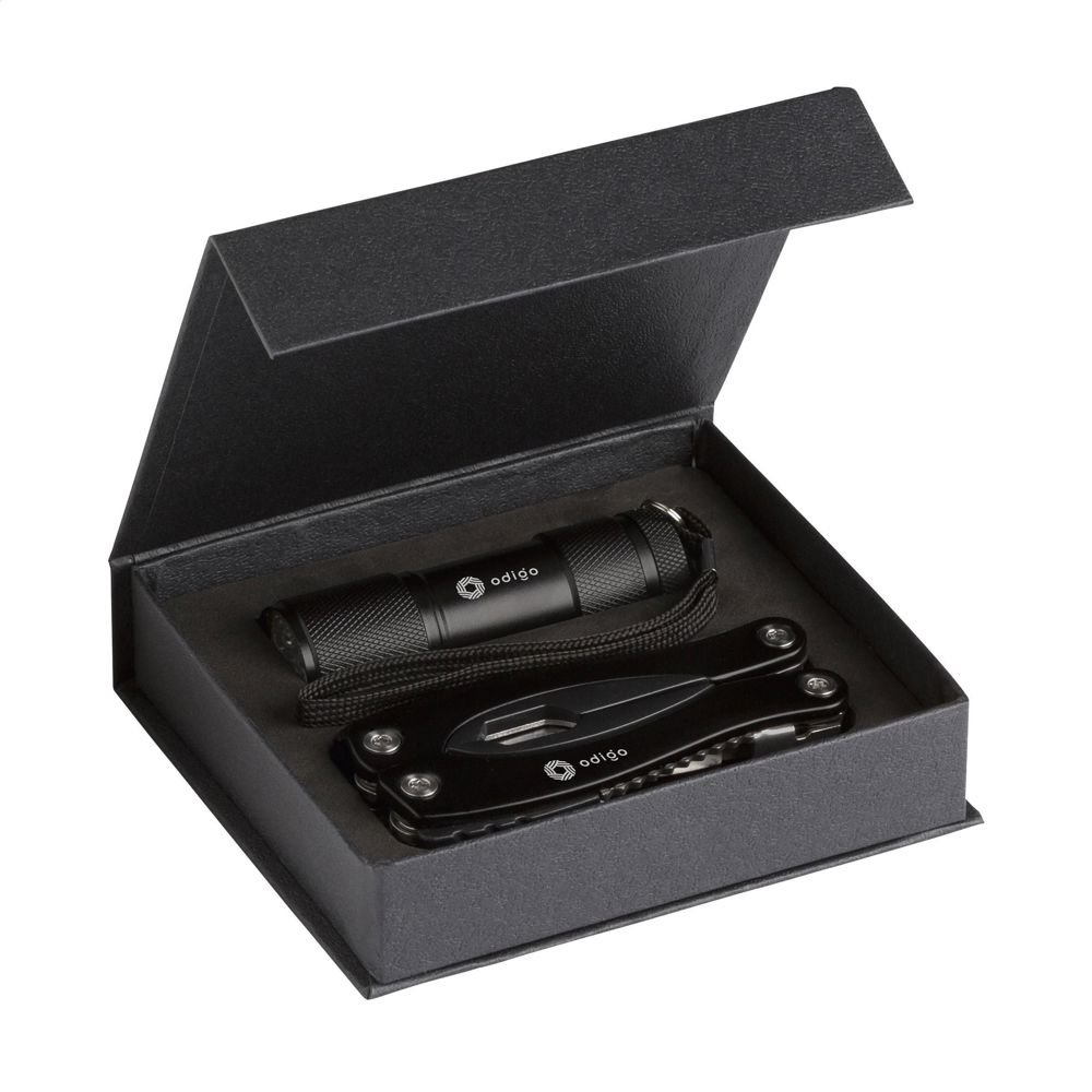 MaxiStar Geschenkset - schwarz (± PMS Black)