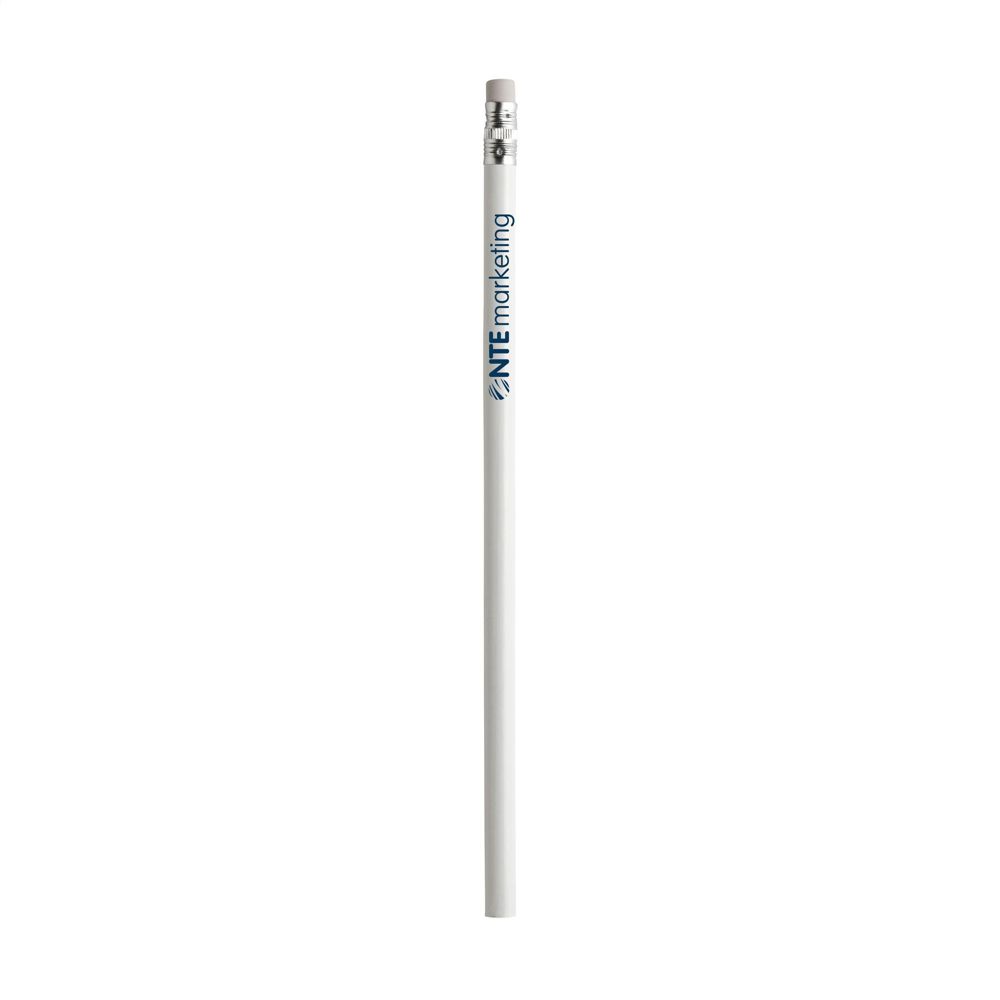 Topic lackiert Bleistift - weiß (± PMS White)