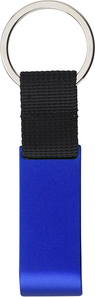 Schlüsselanhänger aus Metall Lionel - blau