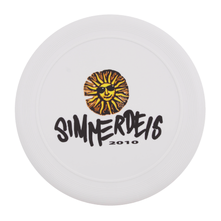 Frisbee 210 mm mit Ringen - weiss