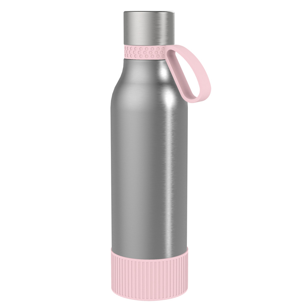 Thermotrinkflasche RETUMBLER-myNIZZA II 600 CERAMIC - hellmagenta, rose, schwarz, silber