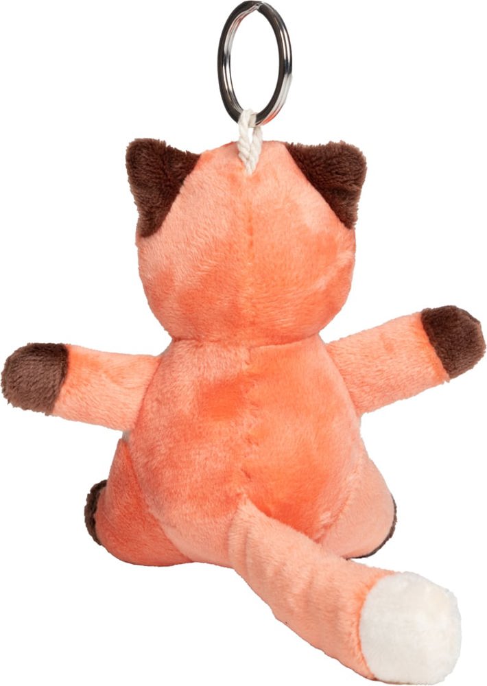 Schlüsselanhänger Fuchs, rotbraun, one size