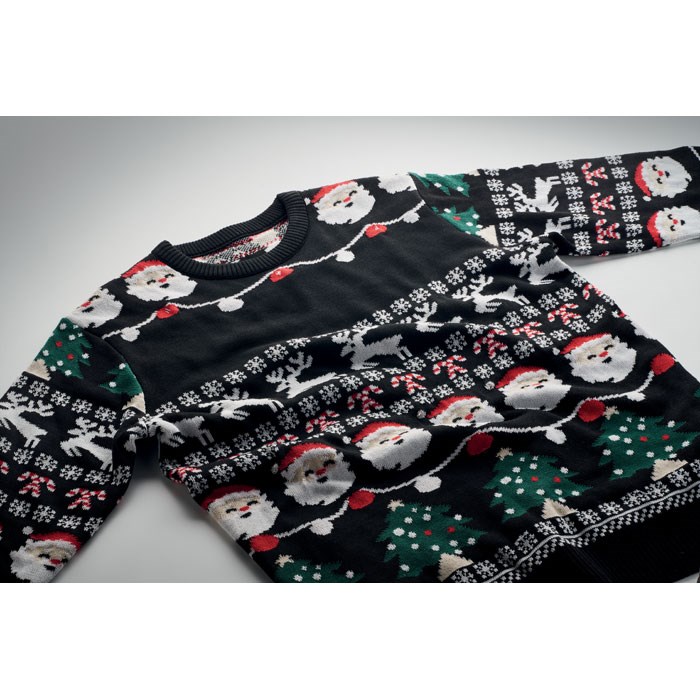 SHAMIS - Weihnachts-LED-Pullover S/M
