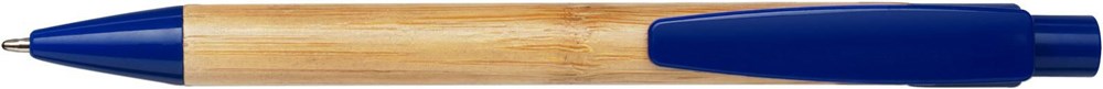 Kugelschreiber aus Bambus Lacey - Blau