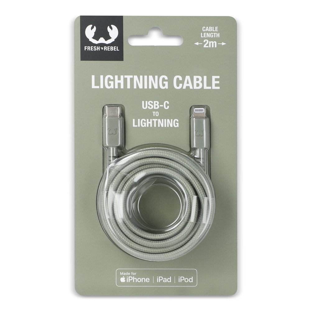2ULC200 | Fresh 'n Rebel USB-C zu Apple Lightning Kabel 2.0m