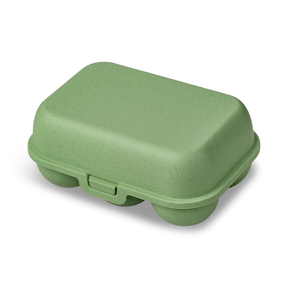 KOZIOL EGGS TO GO MINI Eierbox - nature leaf green