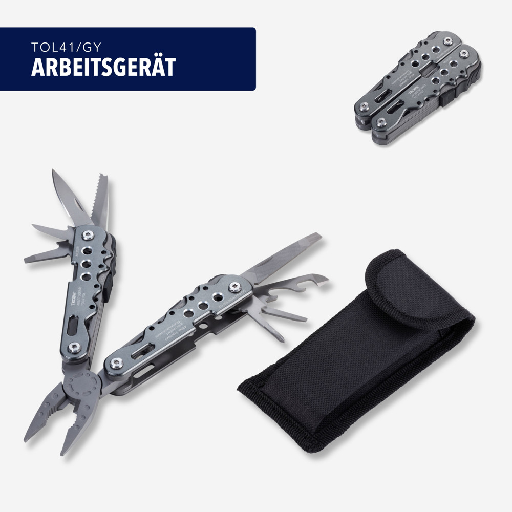 TROIKA Multifunktions-Werkzeug ARBEITSGERÄT