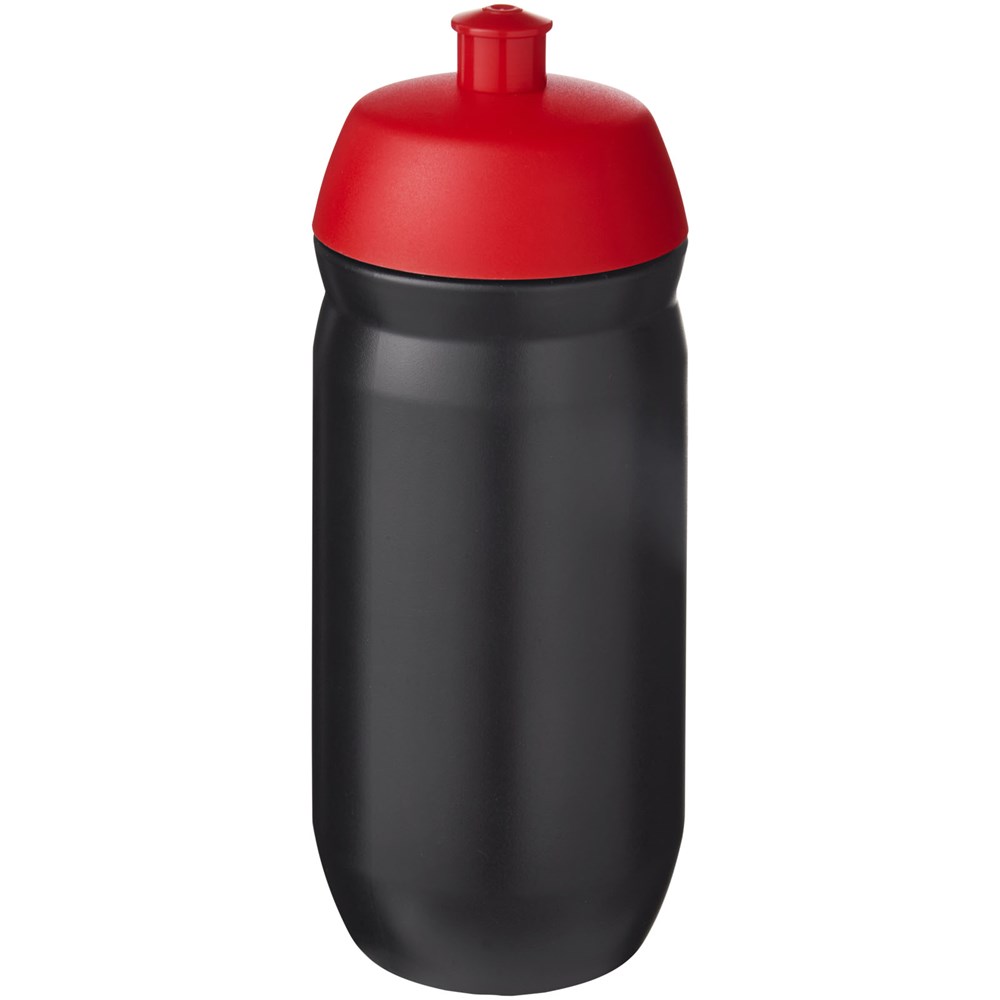 HydroFlex™ 500 ml Squeezy Sportflasche - rot, schwarz