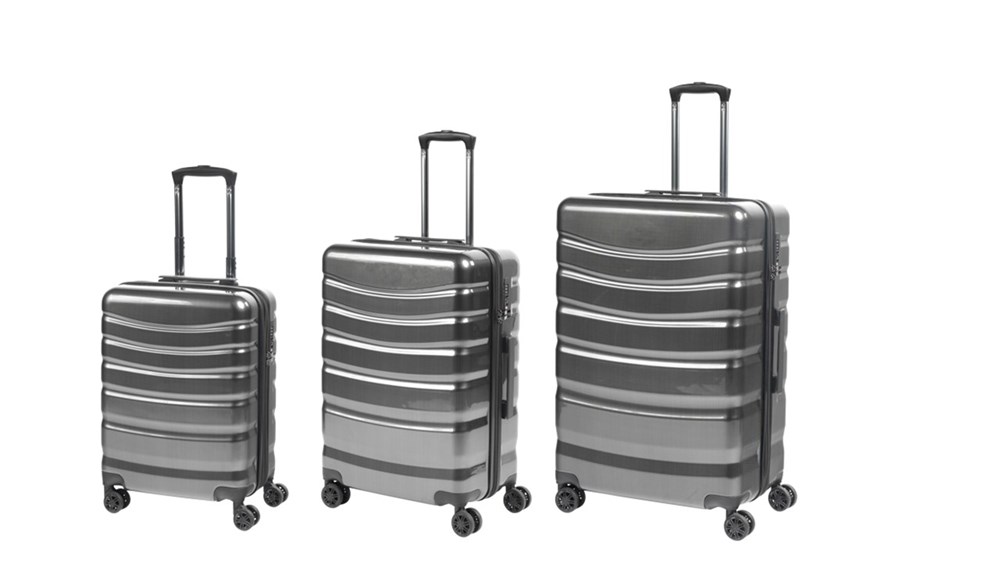 3er Trolley-Set - Taupe