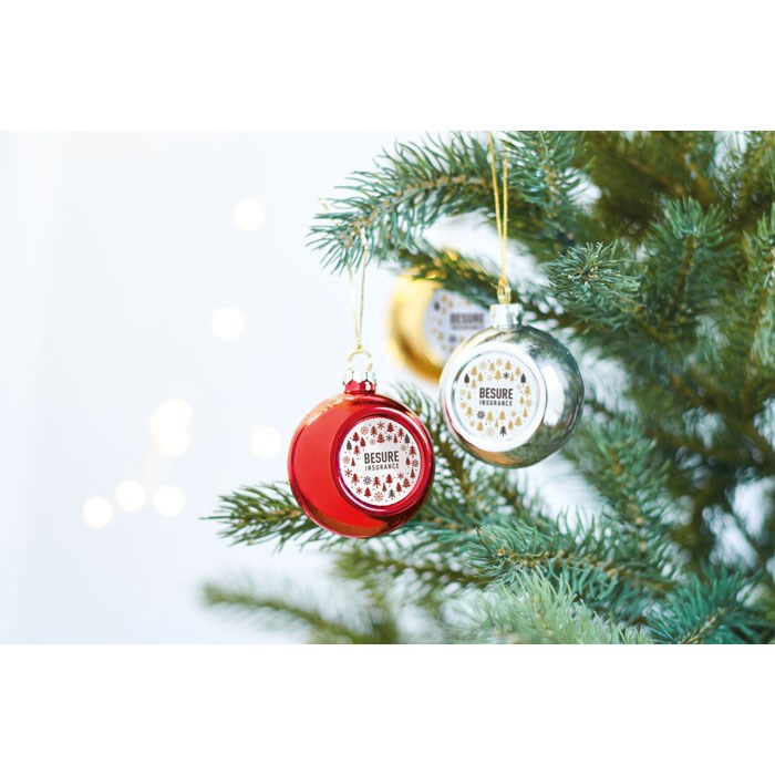 HAPPY BALL - Weihnachtskugel Sublimation