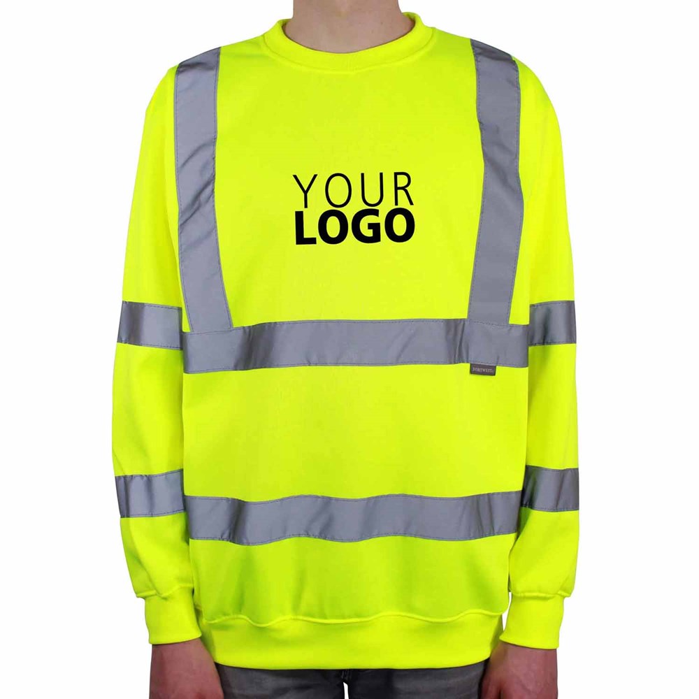 Warnschutz-Sweatshirt, SAFE TOUCH Warnschutz-Sweatshirt, SAFE TOUCH