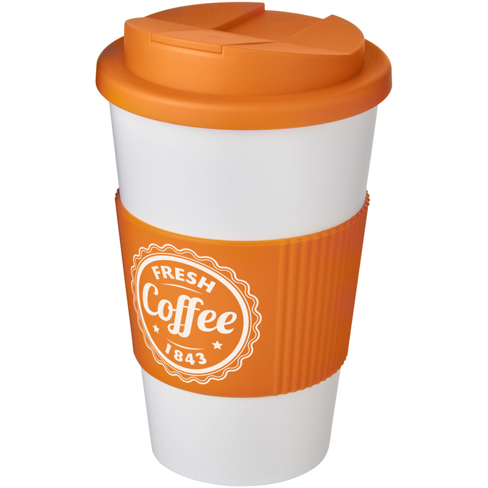 Americano® 350 ml Isolierbecher mit Schutzring & auslaufsicherem Schraubverschluss