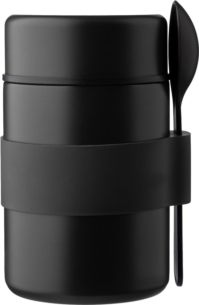 Doppelwandiger Lunchpot Niko | 460 ml - Schwarz
