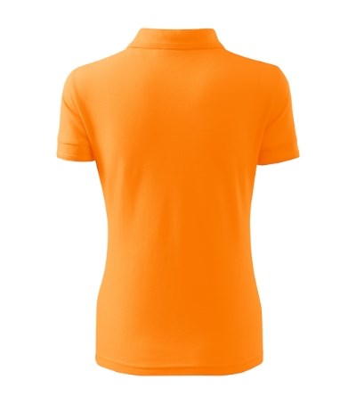 Polohemd Damen Pique Polo mandarine orange