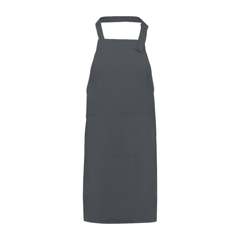 Latzschürze 75x85 cm - Dunkelgrau (PMS Cool Gray 11c) / Dunkelgrau
