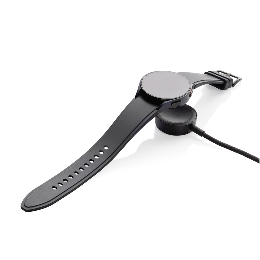Terra RCS rPET 6-in-1-Ladekabel mit Uhrenladegerät