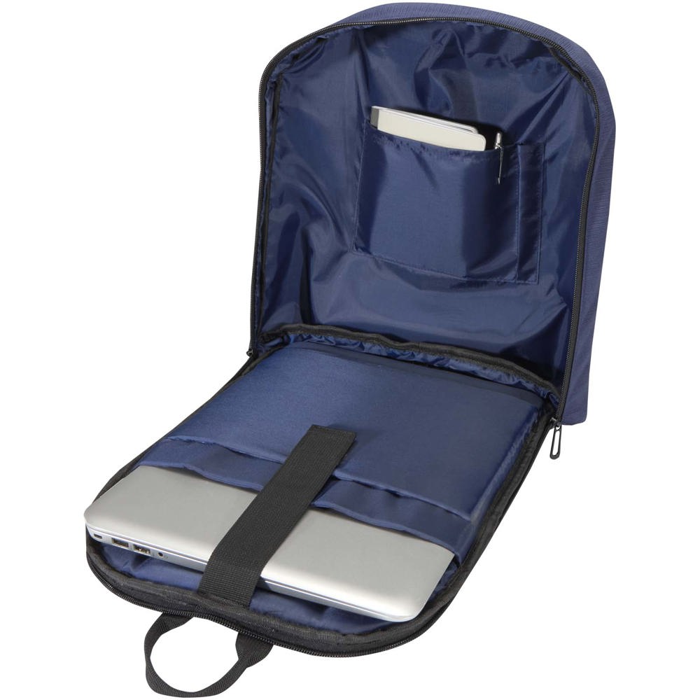 Luma 15" GRS Laptop-Rucksack aus recyceltem Material mit Diebstahlschutz 10L