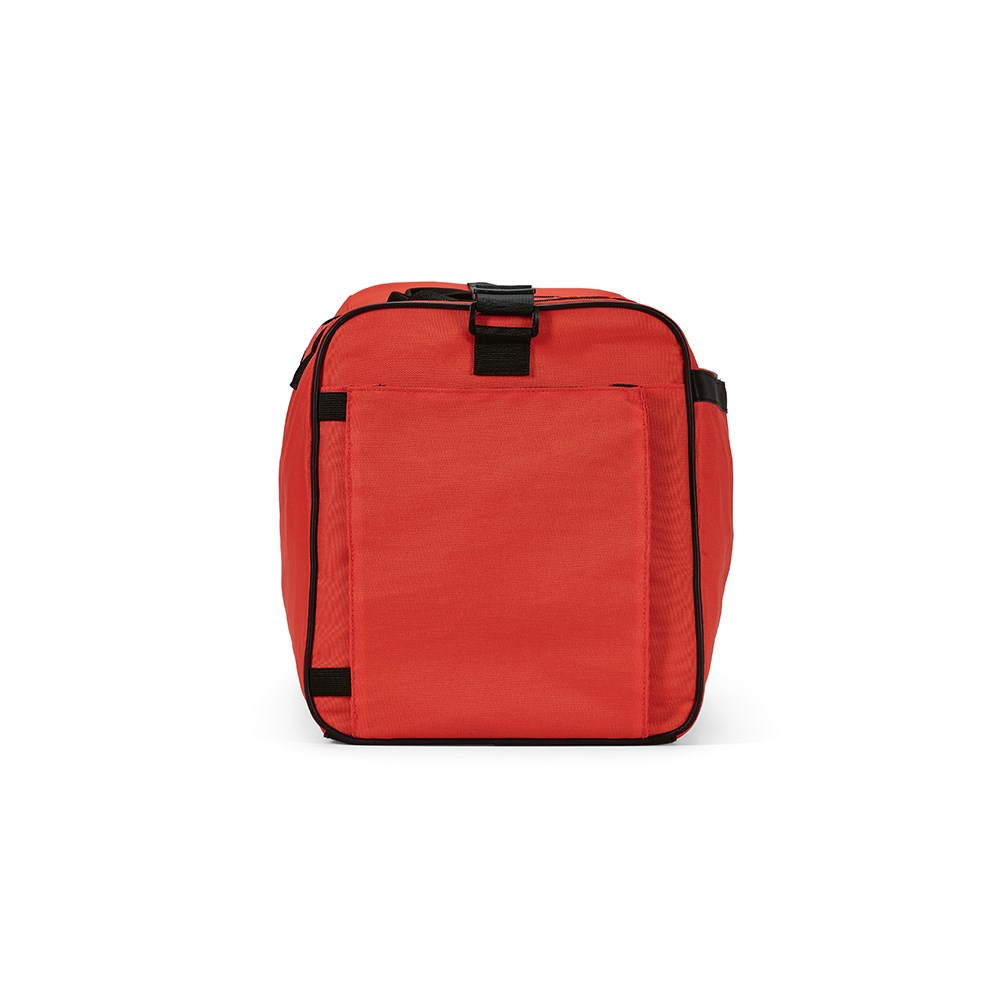 Sac sport São Paulo L 50L rPET, bandes réfléchissantes - Rouge