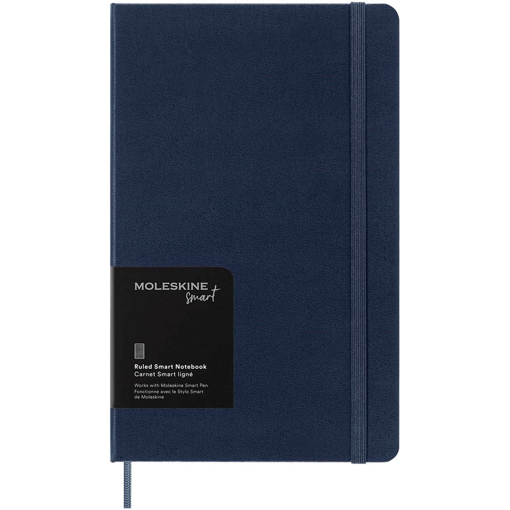 Moleskine Large Smart Notizbuch – liniert - blau