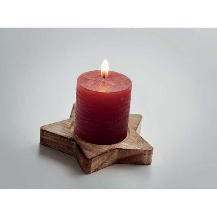 LOTUS - Kerze mit Halter